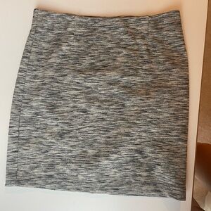 Dynamite Grey / Black White Mini Skirt